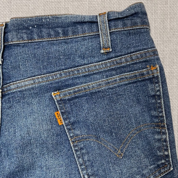 Vtg Levi’s 517 Bootcut Orange Tab Jeans Men’s 38x30 - 70s 80s - Picture 6 of 10
